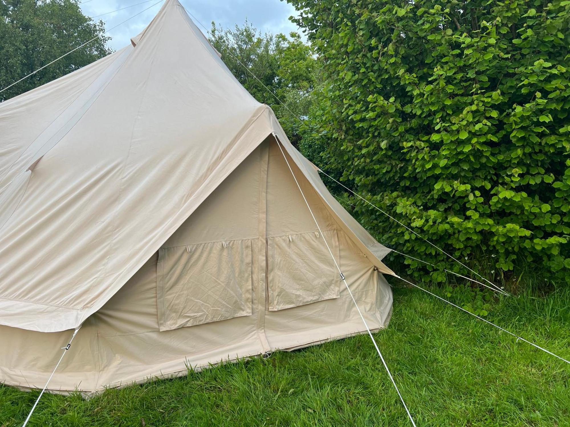 Bluebell Tent At Ballyward Croft Ardkeen Exterior photo
