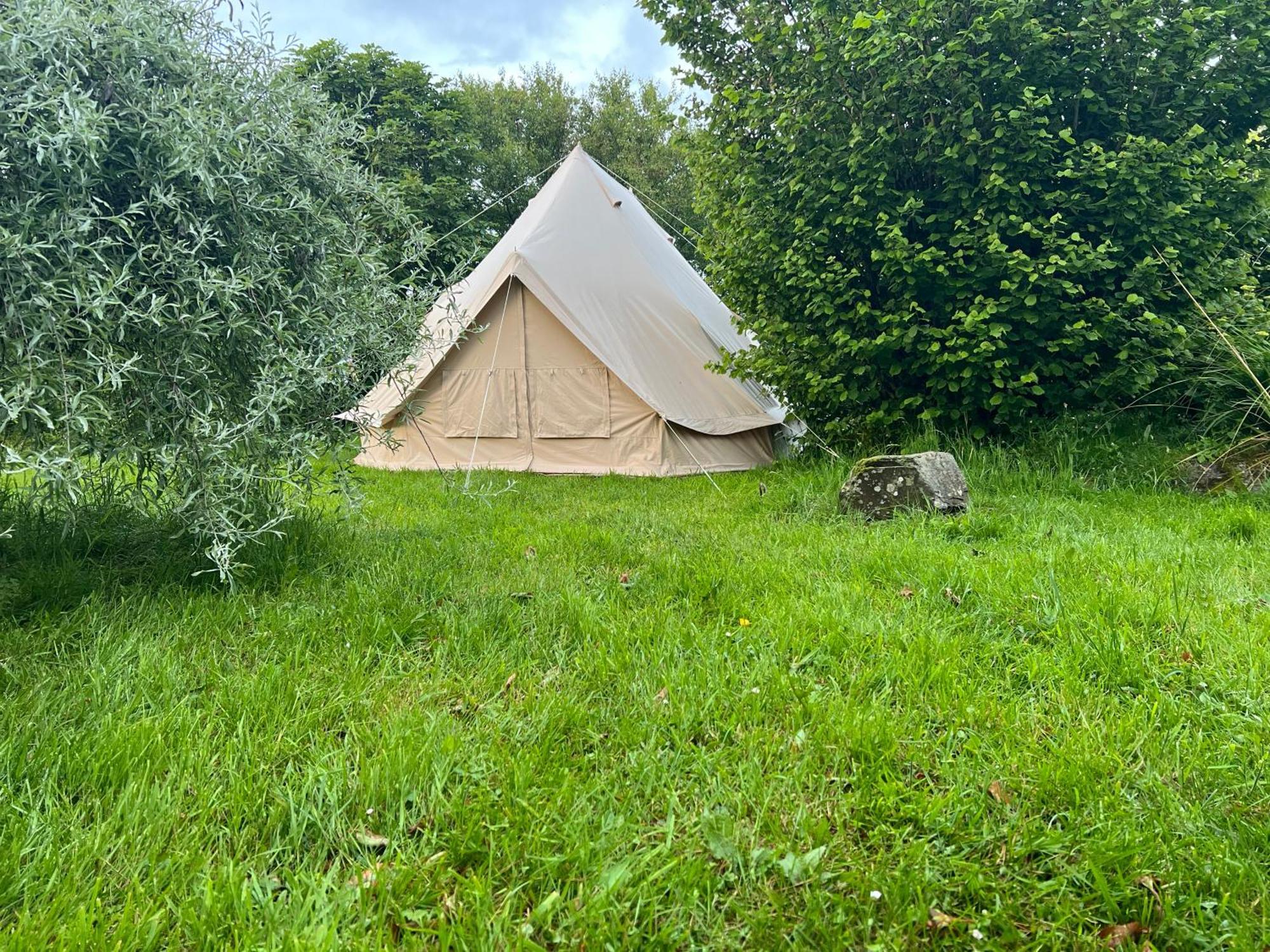 Bluebell Tent At Ballyward Croft Ardkeen Exterior photo