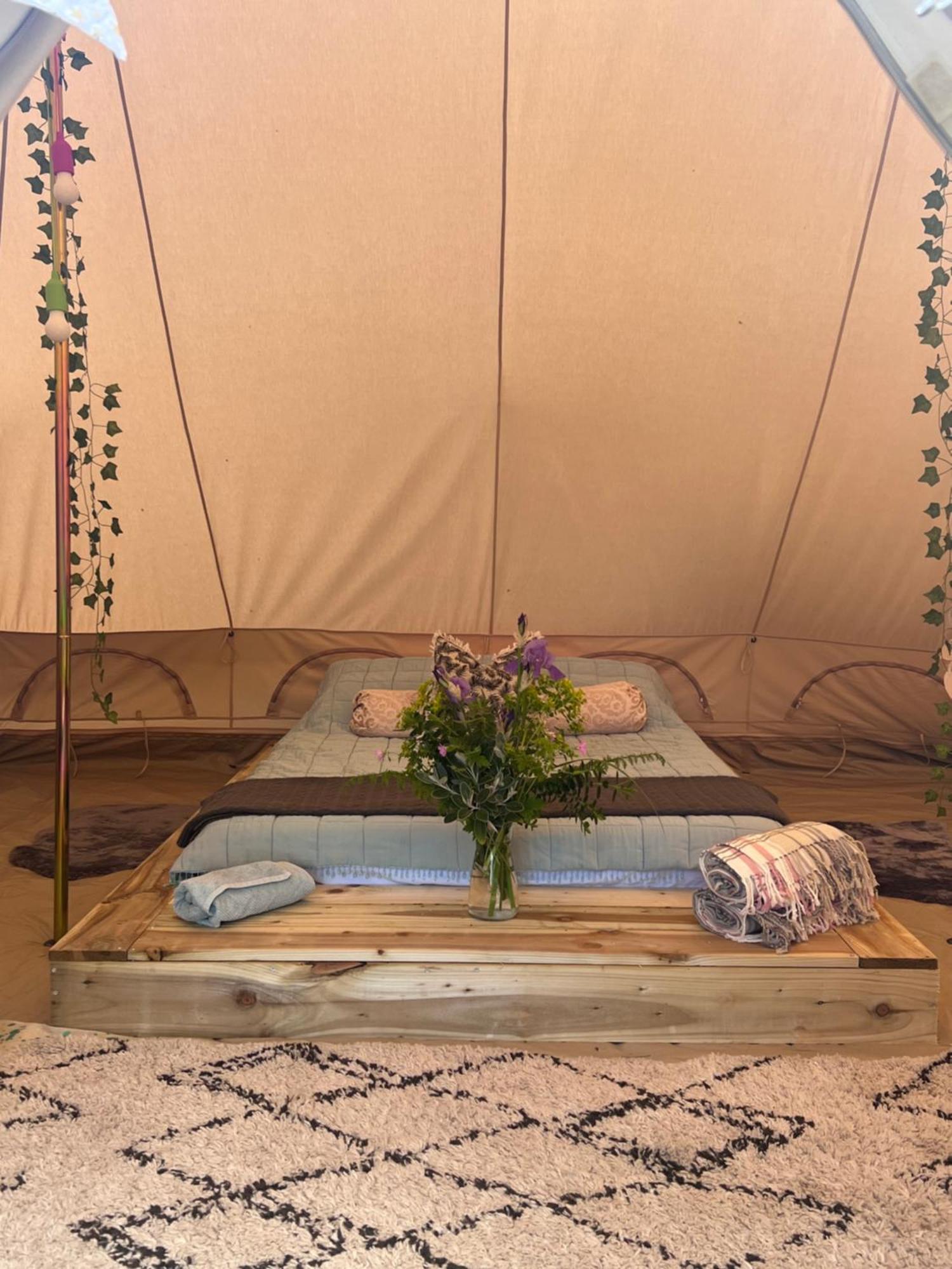 Bluebell Tent At Ballyward Croft Ardkeen Exterior photo